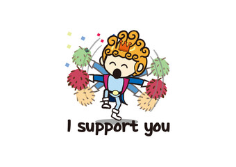 The little prince who protects the earth