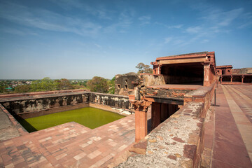 Fototapeta na wymiar Fatehpur Sikri, Unesco World Heritage Site in Agra, India