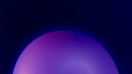Abstract background blue smooth surface 3d rendering