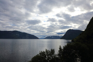 Sonnenaufgang - Sognefjord bei Fresvik / Sunrise - Sognefjorden near Fresvik /