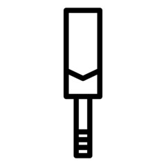 cricket bat icon