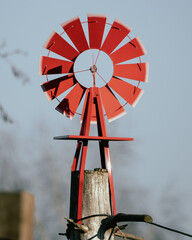 Kleines Western Windrad