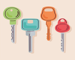 set of keys