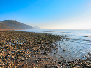 Charmouth Dorset on a Frosty Winter Morning