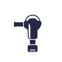 angle grinder icon on white