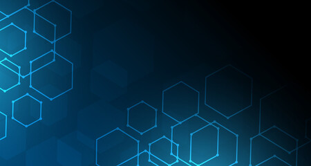 Abstract futuristic technology connection digital data background EP.5