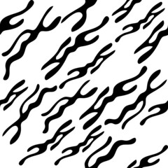 Set of random vector blotch, inkblot. Colored and black organic blob, blot. Drop of liquid, fluid. Pebble, stone silhouette. Ink stain, mottle spot irregular shape. Basic, simple rounded, smooth form.