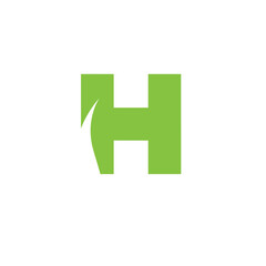 H logo design.