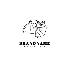 bat logo icon design template vector illustration