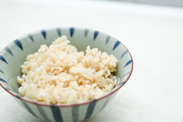Tasty brown rice Low GI food