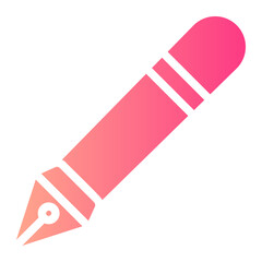 fountain pen gradient icon