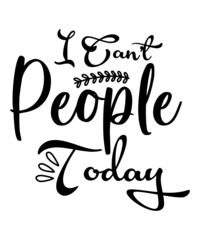 Anti-Social SVG Bundle of Cut Files, dxf, eps, png, SVG Bundle, Funny Phrase, Social Distance,