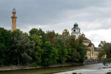 Fototapeta premium Munich, Germany: The Muellersche Volksbad in Munich is a neo-Baroque Art Nouveau indoor swimming pool