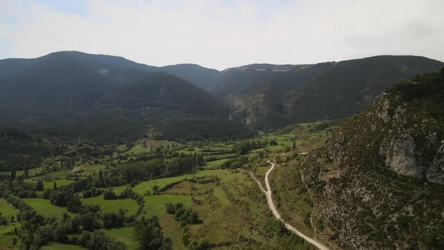 Pedraforca is a mountain in the Pre-Pyrenees, located in the comarca of Bergued&agrave;
