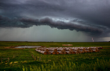 Prairie Storm Clouds
