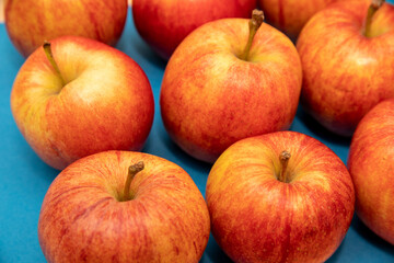 Fototapeta na wymiar Close up of bunch of apples.