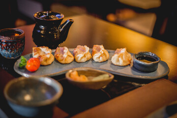 Perfect Sushi Japanese Asian Seafood Food Dish Drink Cocktail Dessert Menu Gourmet Restaurant Chef on Dark Background