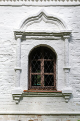 window of a stone building