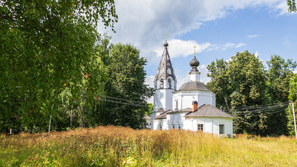Assumption Church in the town of Ples