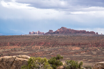 Mountains in the distance