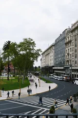 Deurstickers Uitzicht op het plein van Mayo, Buenos Aires. © Debora