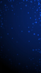 Magic stars sparse Christmas background. Subtle fl