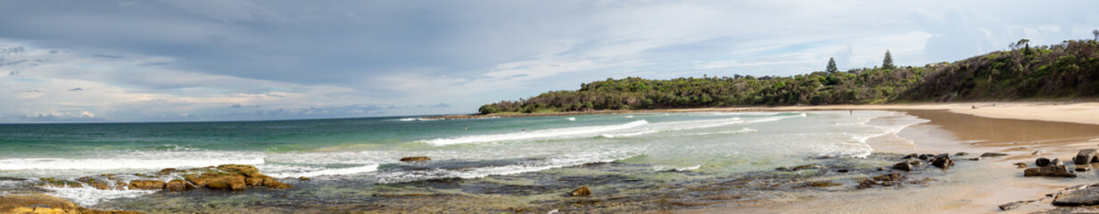 Spooky Beach Panorama Angourie
