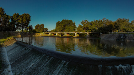Fototapeta premium Parque de Mayo, Bahia Blanca, Buenos Aires, Argentina.