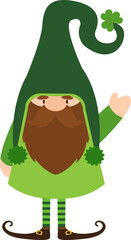 St Patrick's Day Gnome