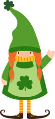 St Patrick's Day Gnome