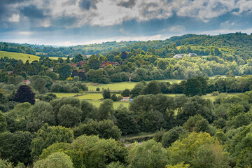 Fototapeta na wymiar English countryside, Surrey 
