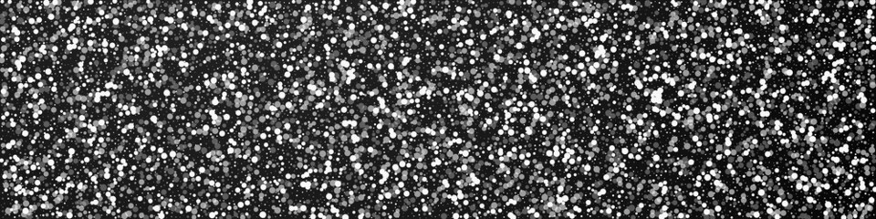 Random white dots Christmas background. Subtle fly