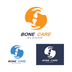 Bone logo icon vector design template illustration