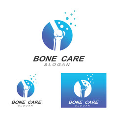 Bone logo icon vector design template illustration