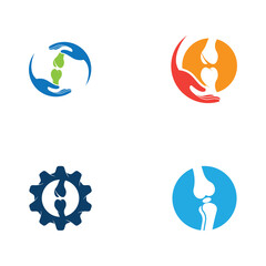 Bone logo icon vector design template illustration