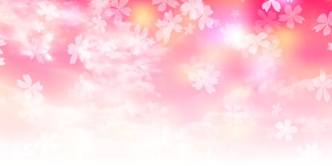 桜　春　花　背景