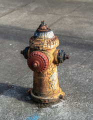 fire hydrant on the street