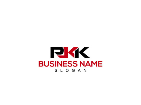 Creative letter PKK logo Icon, Colorful pk Logo Design for your business