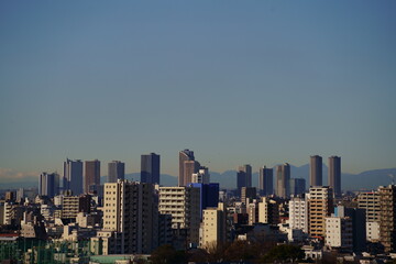 Fototapeta na wymiar Musashi-Kosugi in Tokyo 