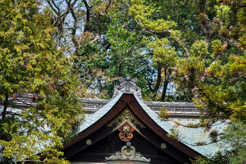 日本・京都　神社の風景