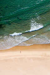Nobbys Beach Aerial view - Newcastle Australia