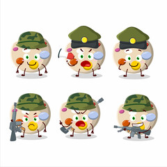 A charming soldier paint palette cartoon picture bring a gun machine