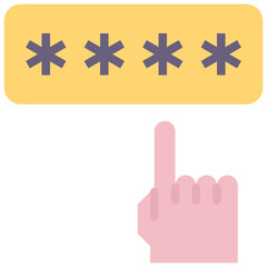 pin flat style icon