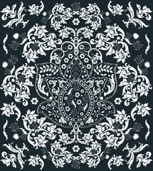 Floral Seamless Pattern 01