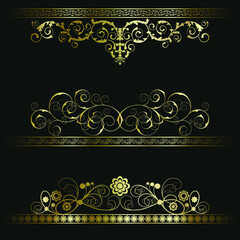 Luxury Golden Frames 03