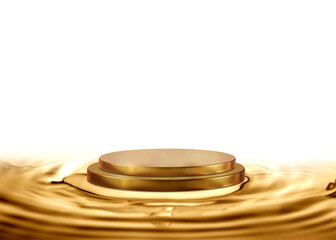 gold podium background