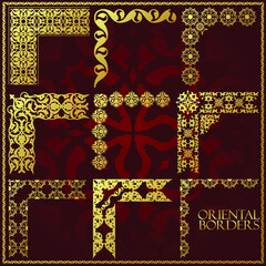 Oriental Ornament Elements 01