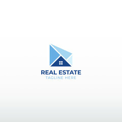 Real Estate Logo Template. Vector Illustrator Eps.10.Suitable for companies in the housing sector