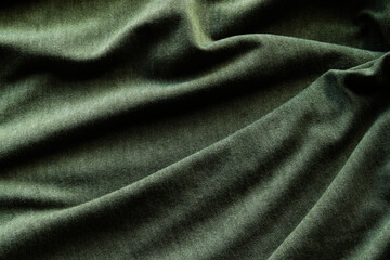 Fototapeta premium texture, background, pattern, green cloth for wallpaper, elegant background design