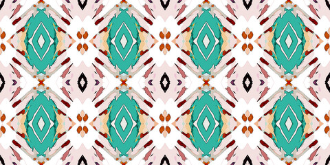 Beautiful abstract ethnic seamless pattern